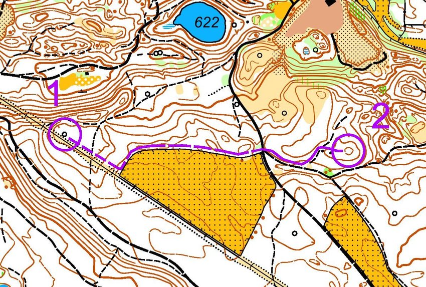 Bilde 1: Kartutsnitt